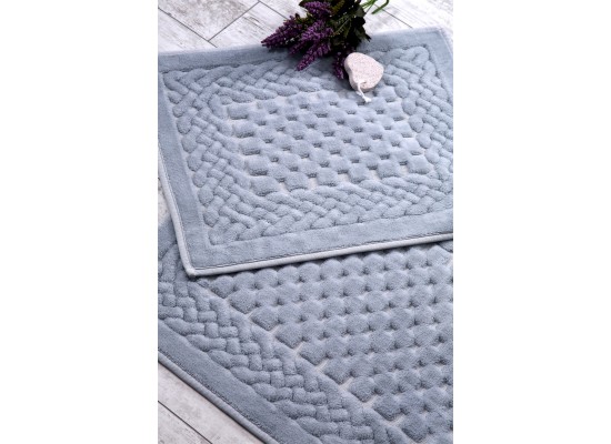 Zerguvan 2 Pcs Bathroom Mat Set