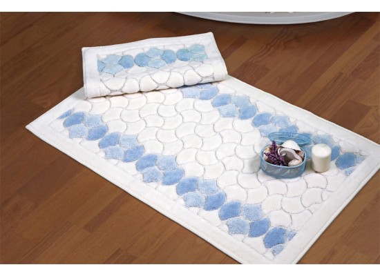 Mozaik 2 Pcs Bathroom Mat Set